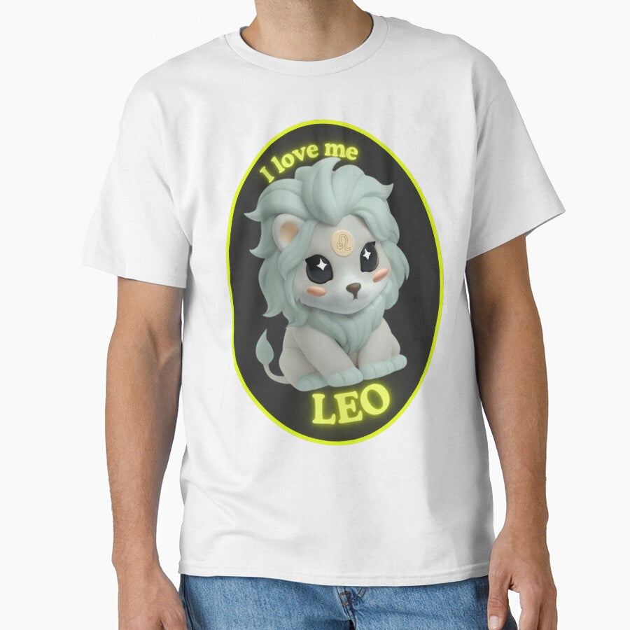 The Zodies Leo “I Love Me” Neon Badge by stickeeyard