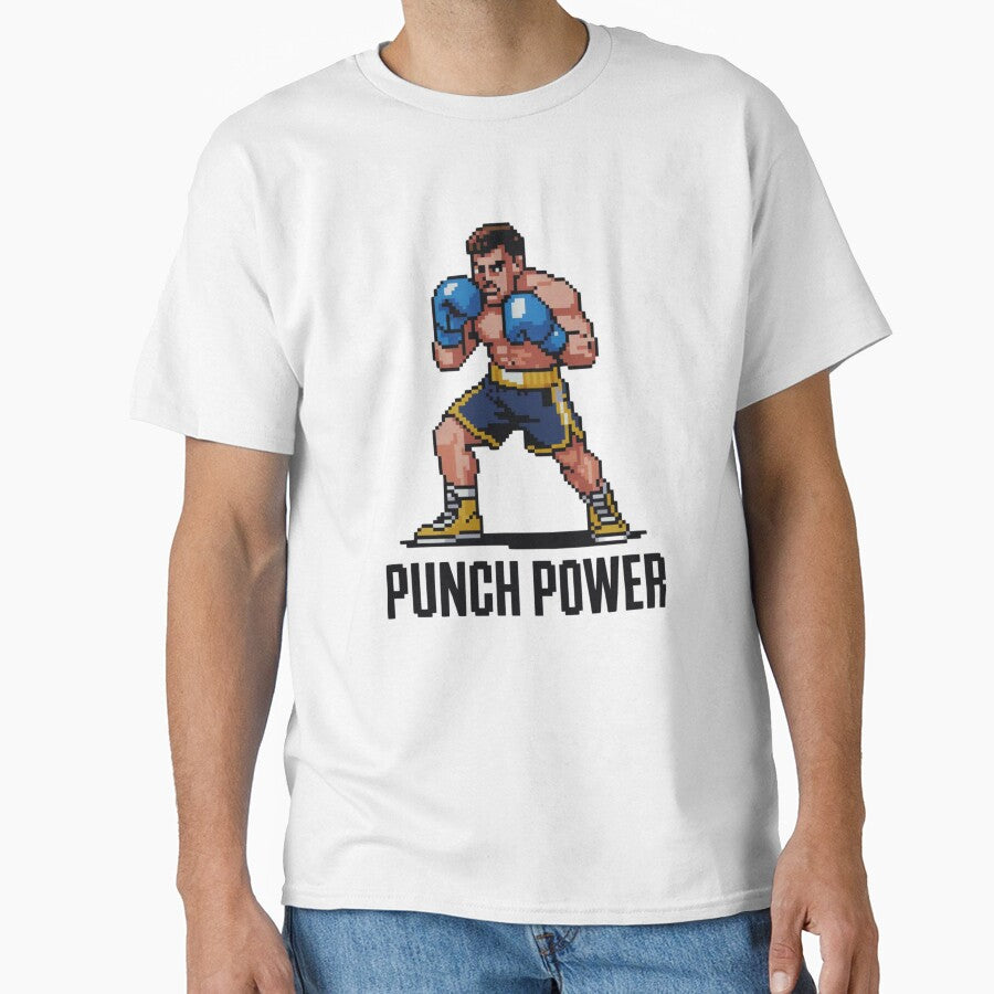 8-Bit Retro Arcade Pixel Boxer Combo Power by 8bit Revival Shop