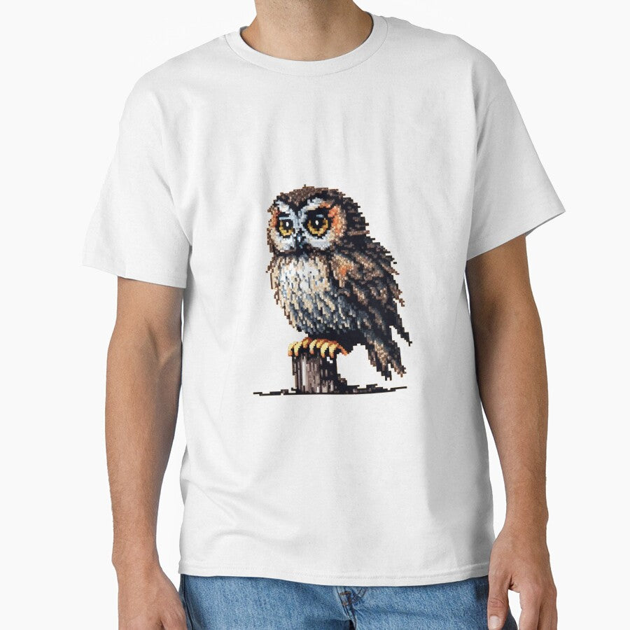 Owls are beautiful - Pixel art by Newtaste-Store