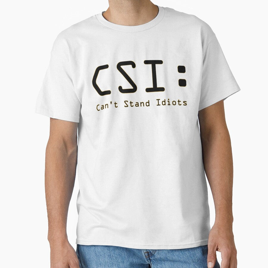 CSI: Can't Stand Idiots by IAmJustice