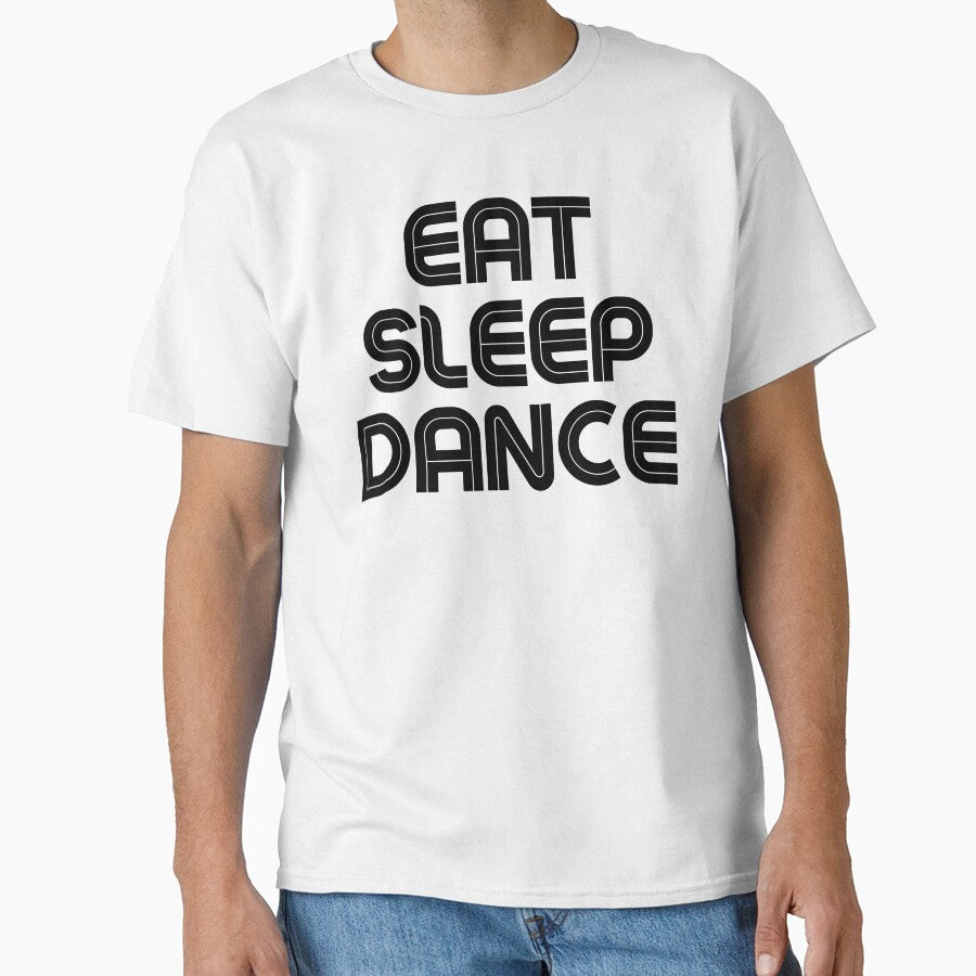 Eat Sleep Dance Repeat Black Saying by kyds