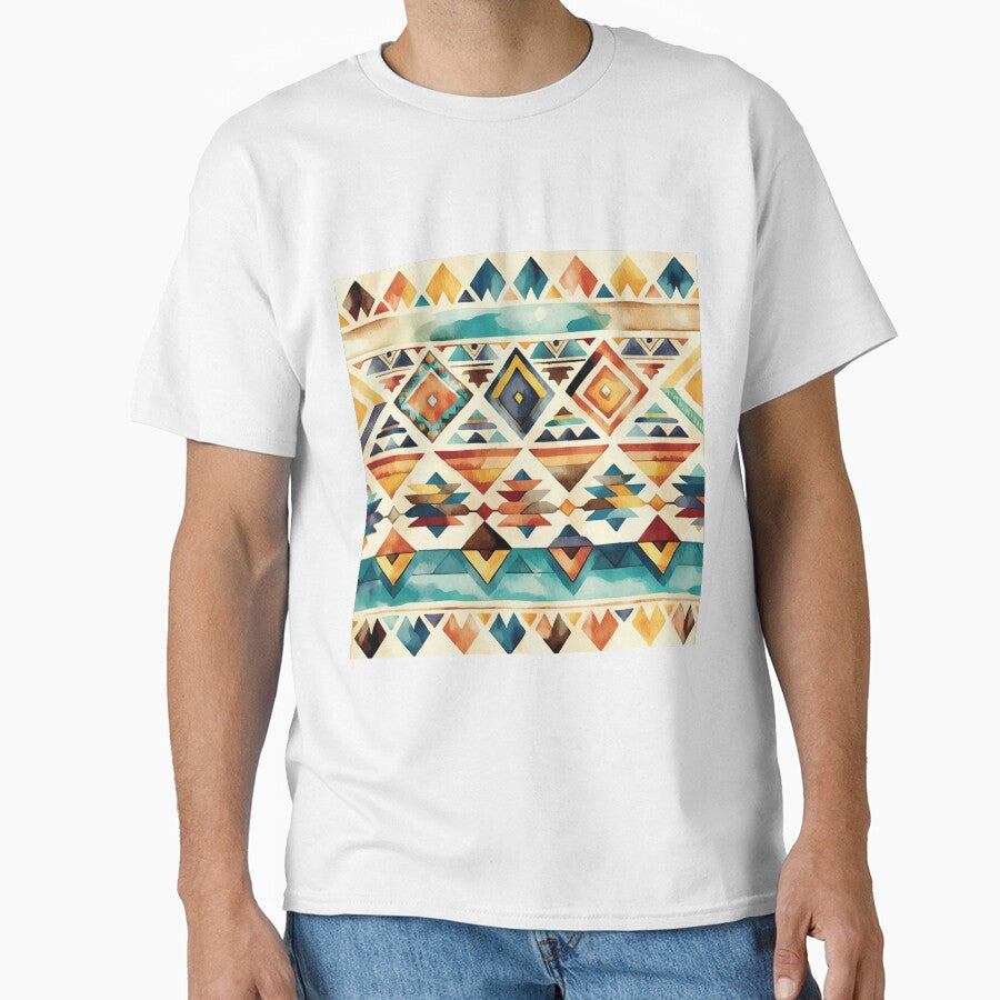 An Aztec Geometric Southwestern Design - Boho Chic Patterns by GVRDesign