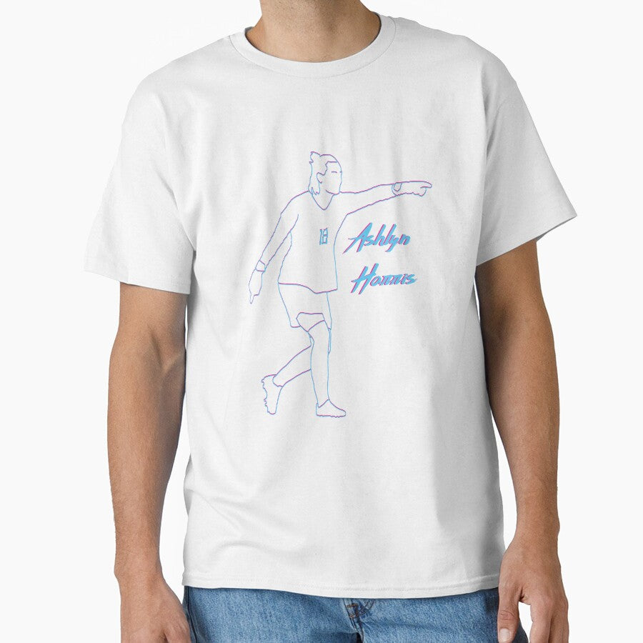 Ashlyn Harris Miami Vice Wave 80s 90s Style USWNT by Hevding