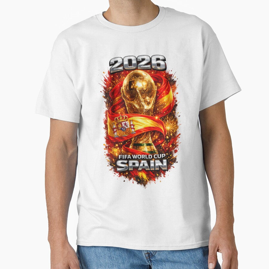 Spain 2026 Football World Cup Design by Retro Arabica