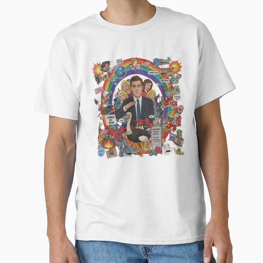 Chaotic-Meme Classic shirts and sticker by anandsiva2703