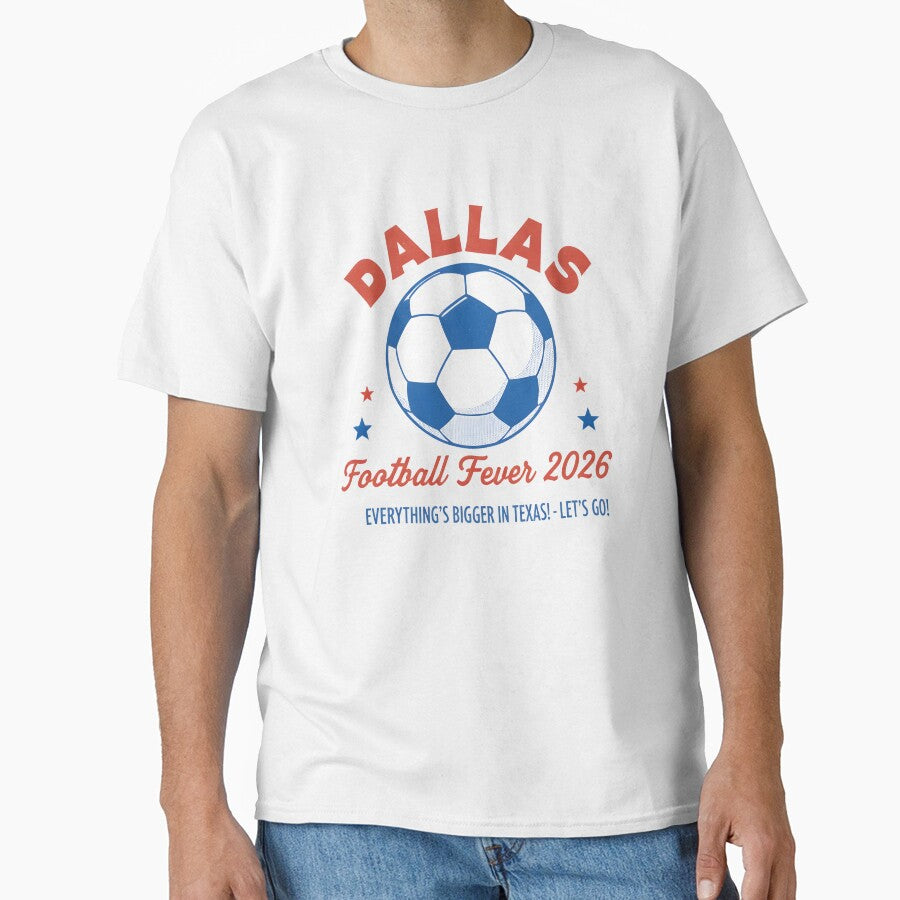 Dallas Texas 2026 Football Soccer USA by HowToCanadian