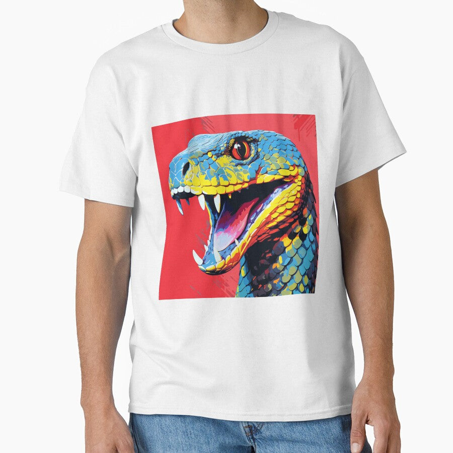 Snake Pop Art 2 by AstroRisq
