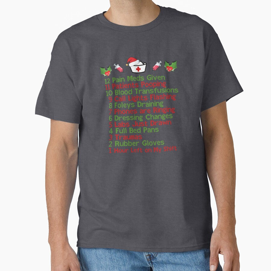 12 Days of Nursing Nursemas Christmas Gifts for Nurse by Scionlifepal