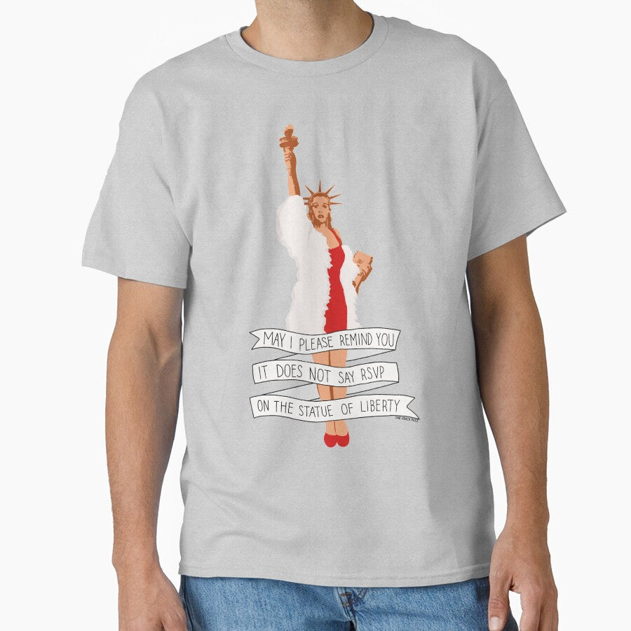 It Does Not Say RSVP On The Statue Of Liberty - The Peach Fuzz by Elizabeth Hudy