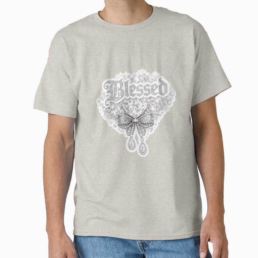 Blessed – Rhinestone Glam Faith Aesthetic Design by Aura.Creative