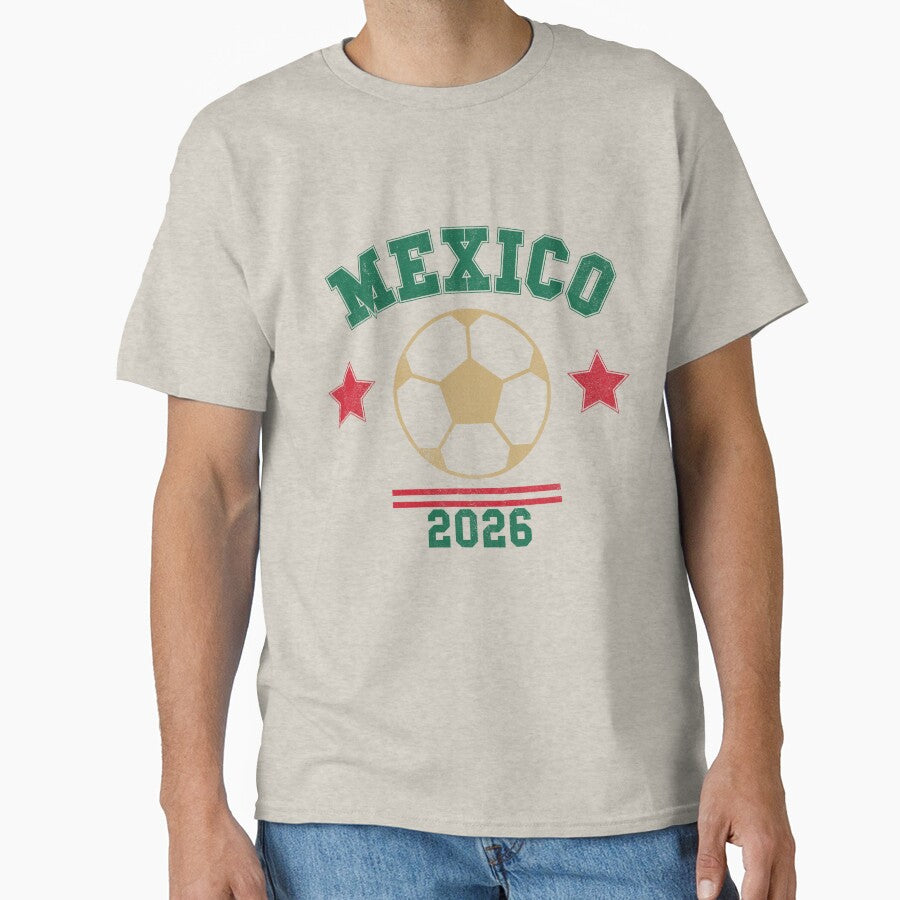 Mexico Soccer Fan 2026 Jersey Style Design by C & T ArtLab