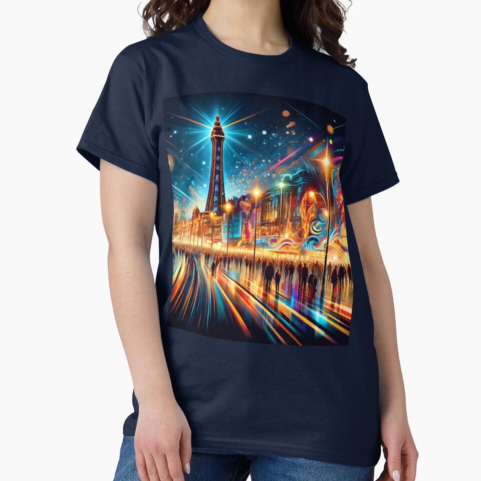 Blackpool's Luminous Nights: A Seaside Spectacular by leyfinder
