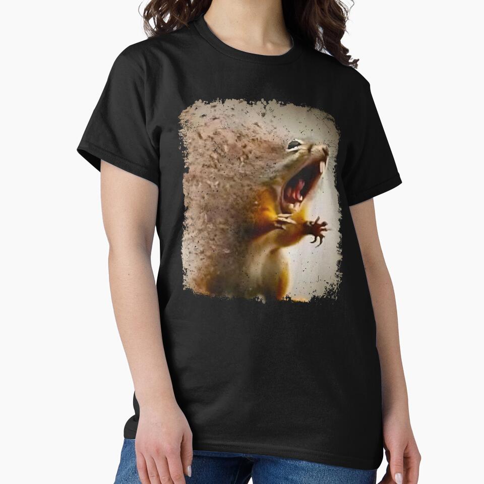 Funny Disintegrating Squirrel Meme by Eh Plus Designs