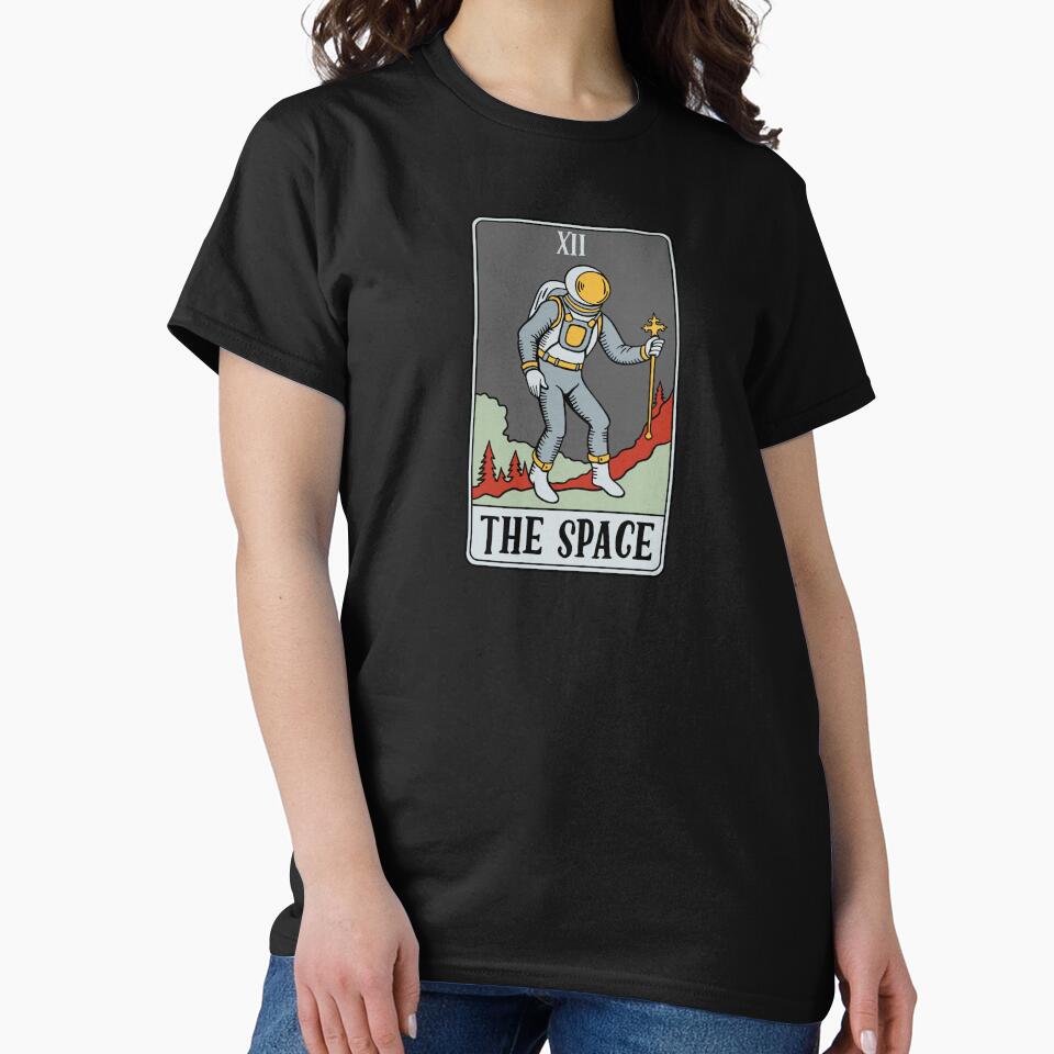 The Space - Funny Astronaut Mars Mission Tarot Card by isstgeschichte