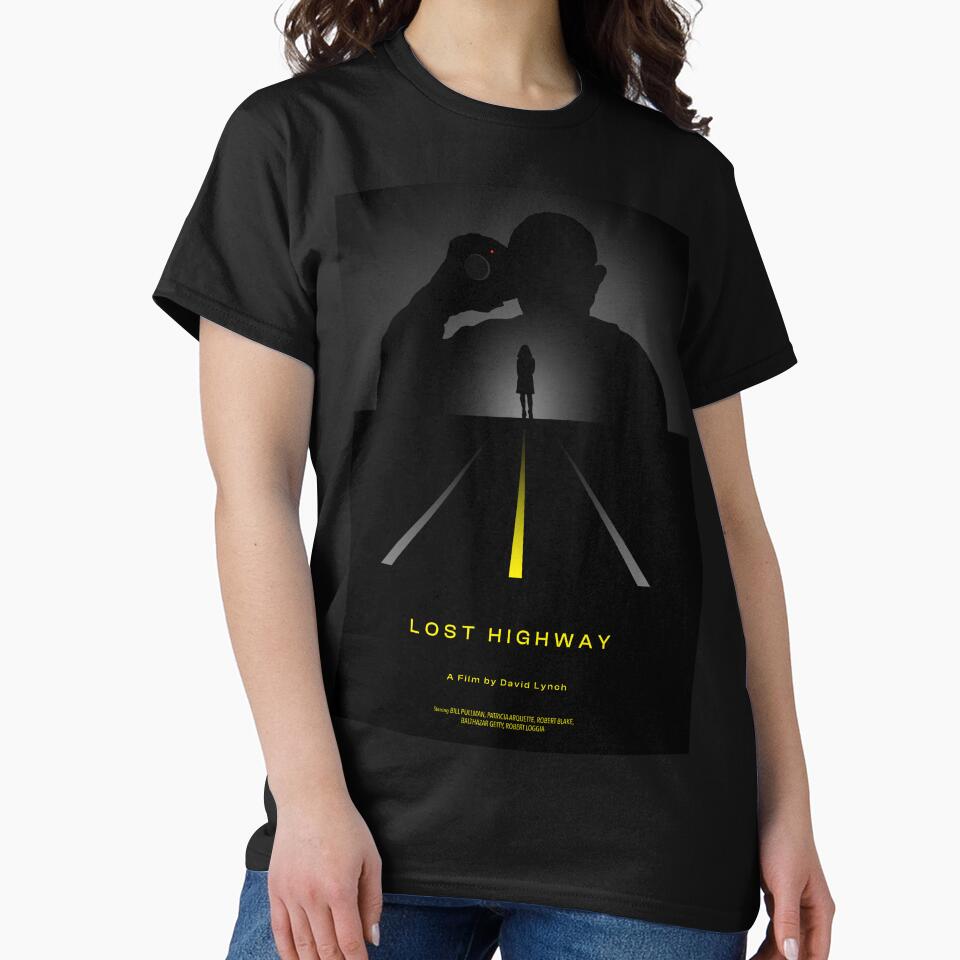 Lost Highway Movie Minimalist Design by CultureCutPrints