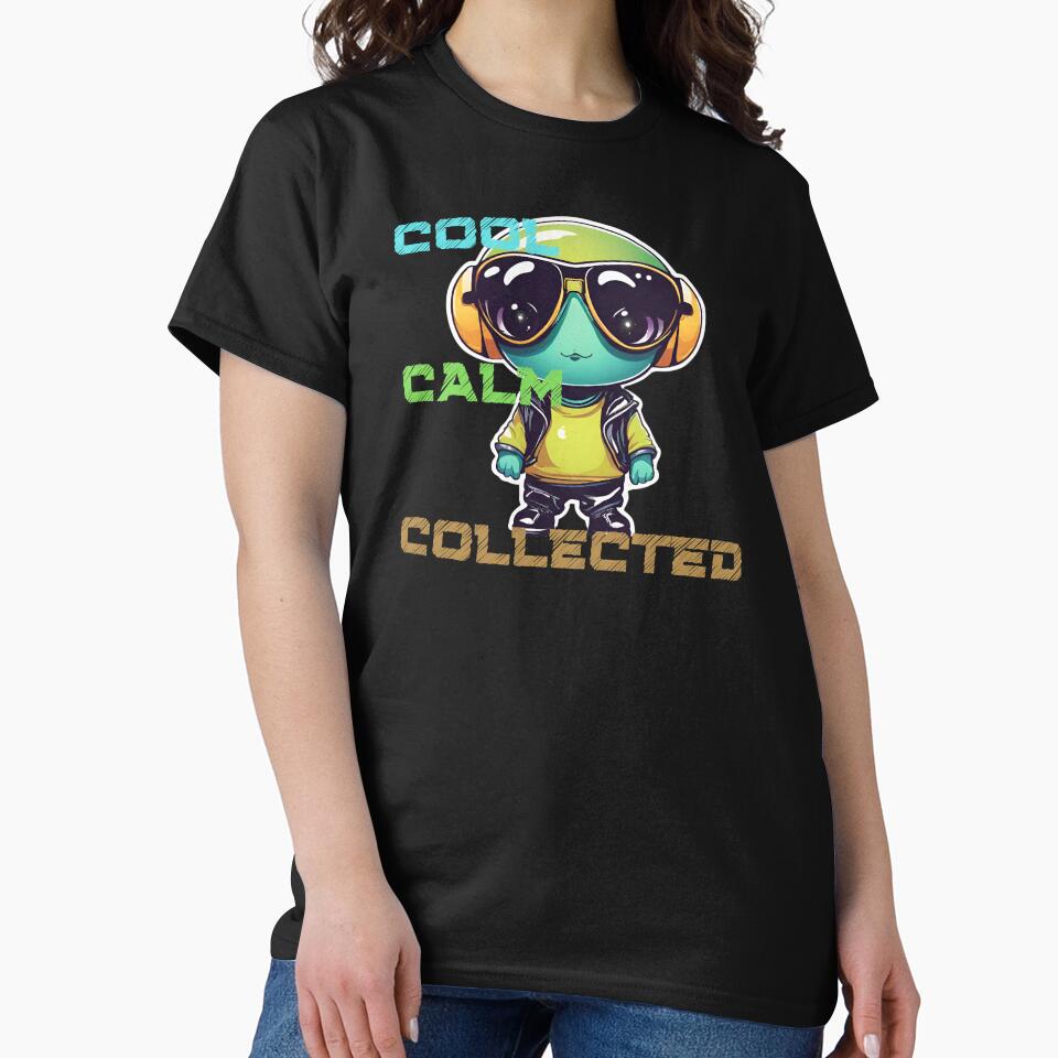 Cool Calm Collected Baby Alien by CosmicVenture