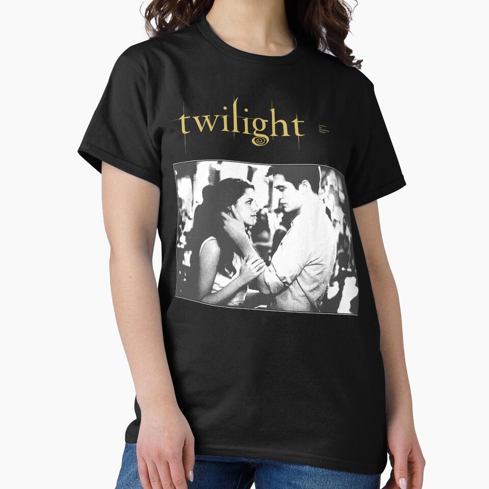 Vintage Twilight Prom Scene Halftone Design by Eleni Liebert