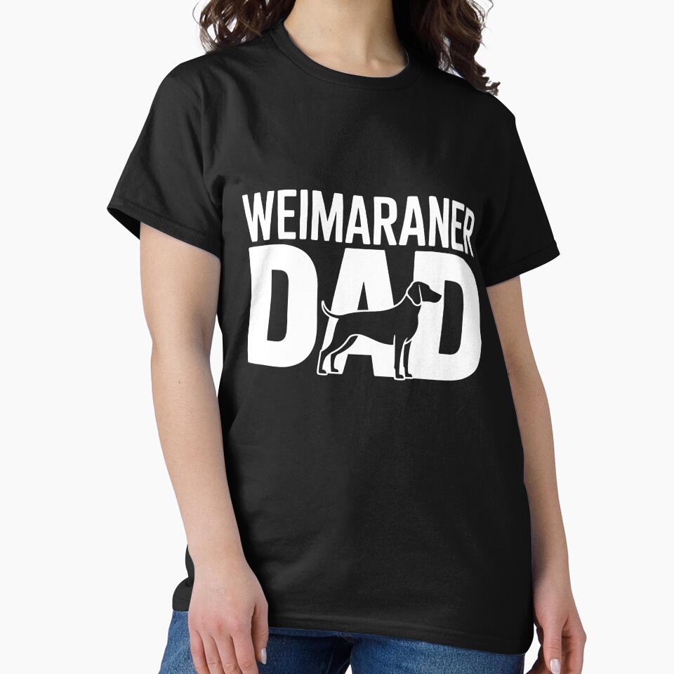 Weimaraner Dad by theartfulaspie