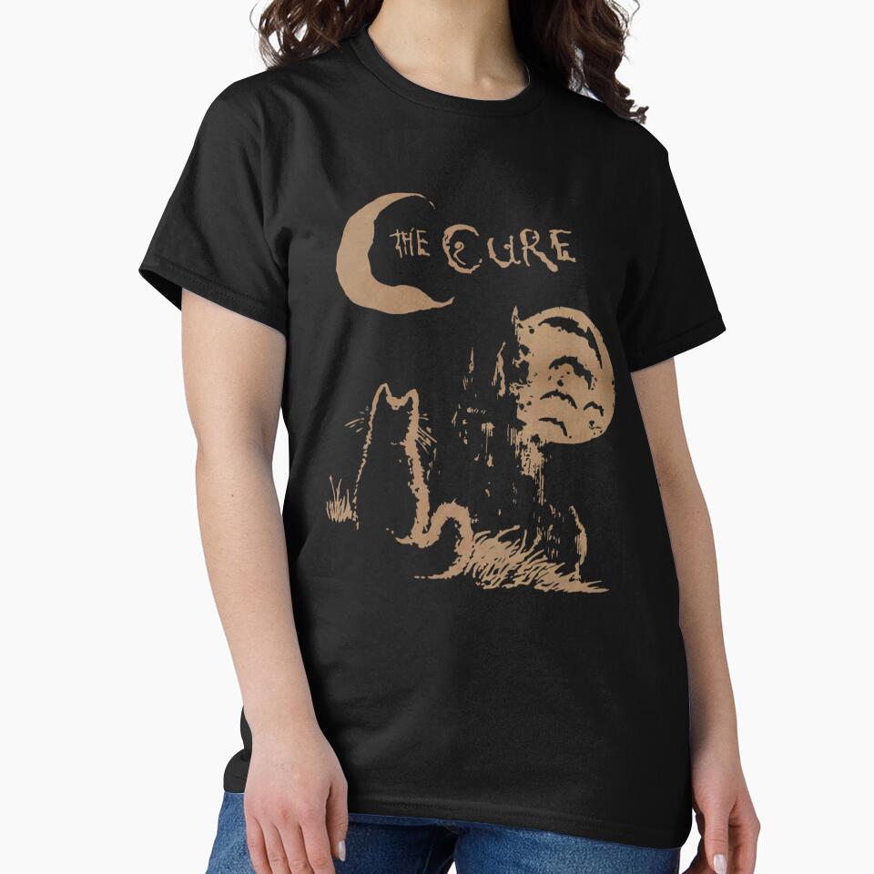 The Cure Cat Moon 90s Alt Indie Rock band For Men, For Women, Cat Lover Gift by KoryYarris