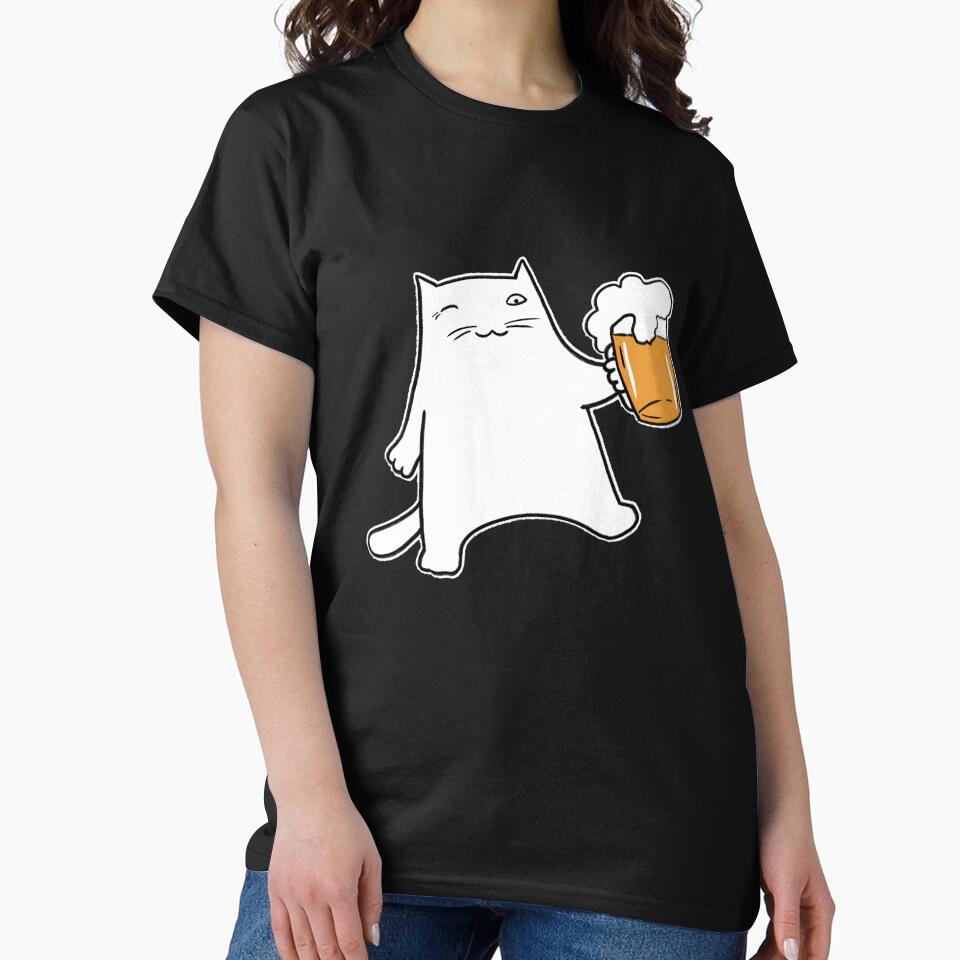 Beer drinker cat by eri-morie