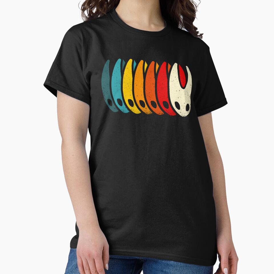 Vintage Hornet -  Silksong Hollow Knight - Vintage Stripes by therocketman