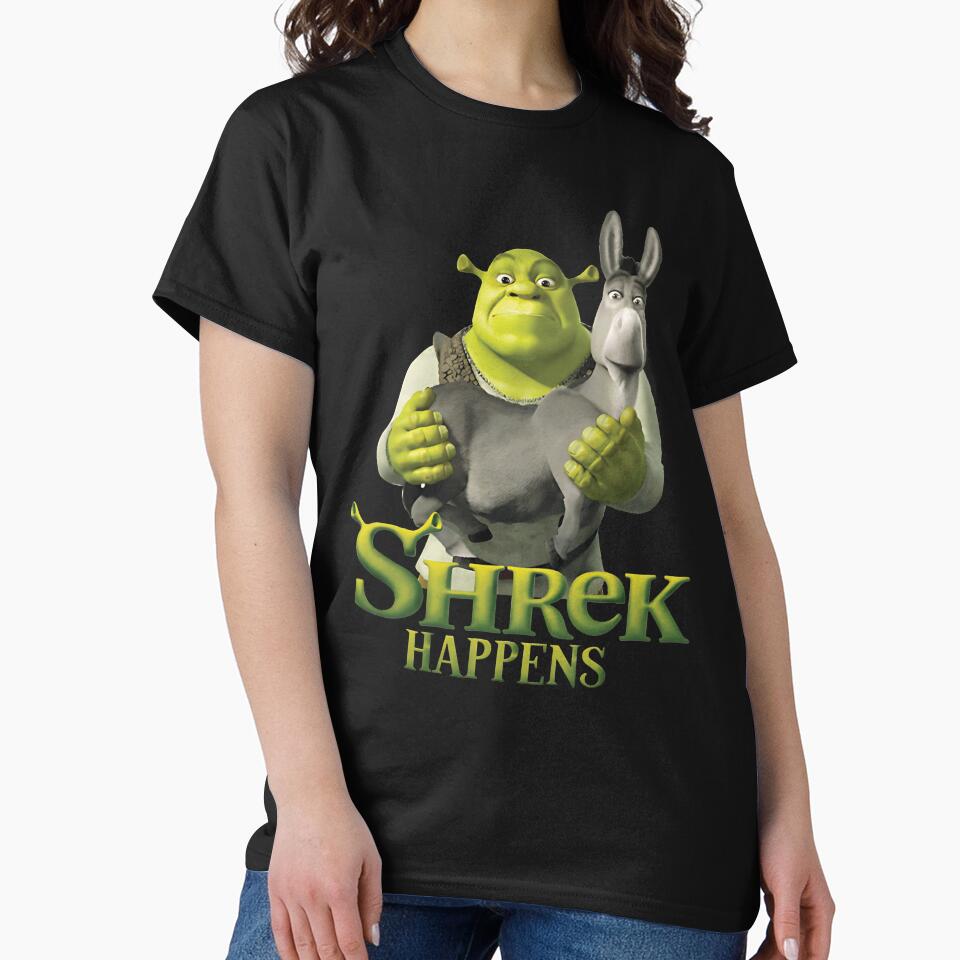 Shrek Happens Swamped Shrek Vintage Cartoon by siennalabeoo