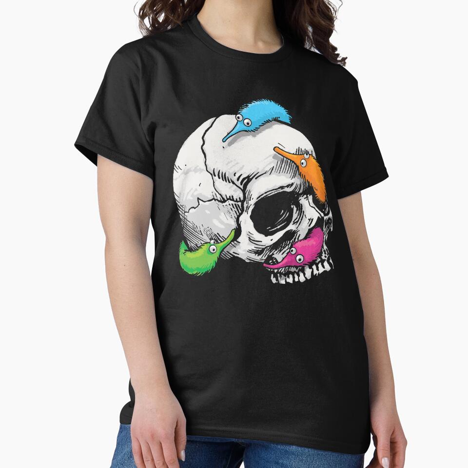 Worms on a String on a Skull by ctkrstudio