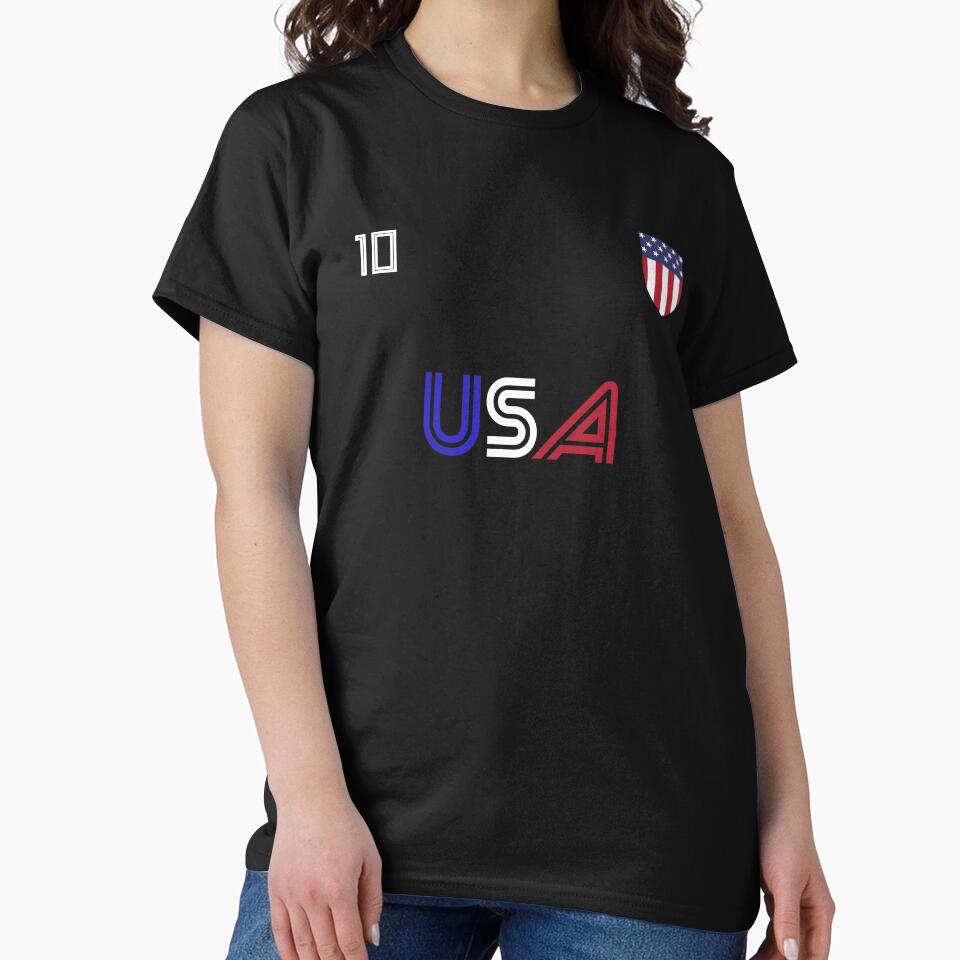 USA Soccer Team American Flag football fan by majuga