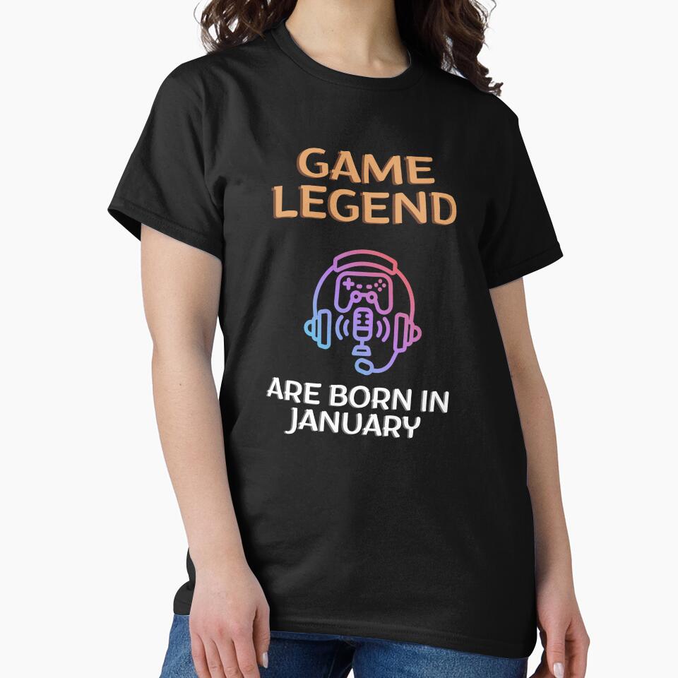 Game legend - Born in January - BW by Nemesiscrowd