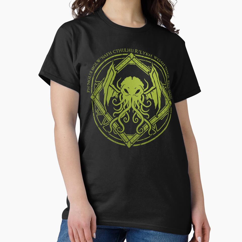 Cthulhu - Lovecraft - Chant design by zachholmbergart