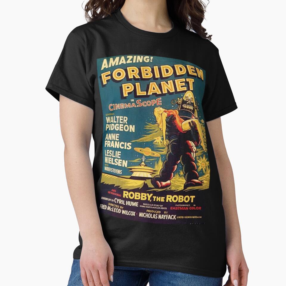 Forbidden Planet 1956 Science Fiction Sci Fi Poster Ad Gift by Maljonic
