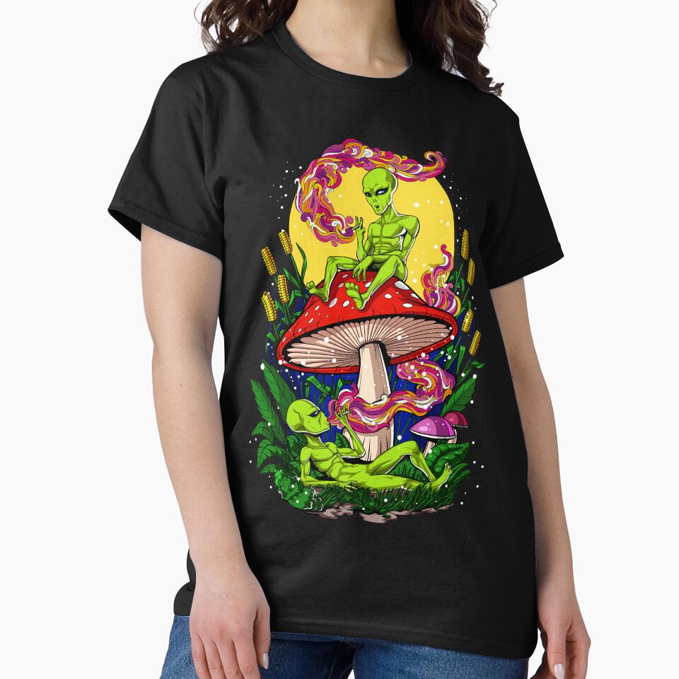 Magic Mushrooms Aliens by underheaven