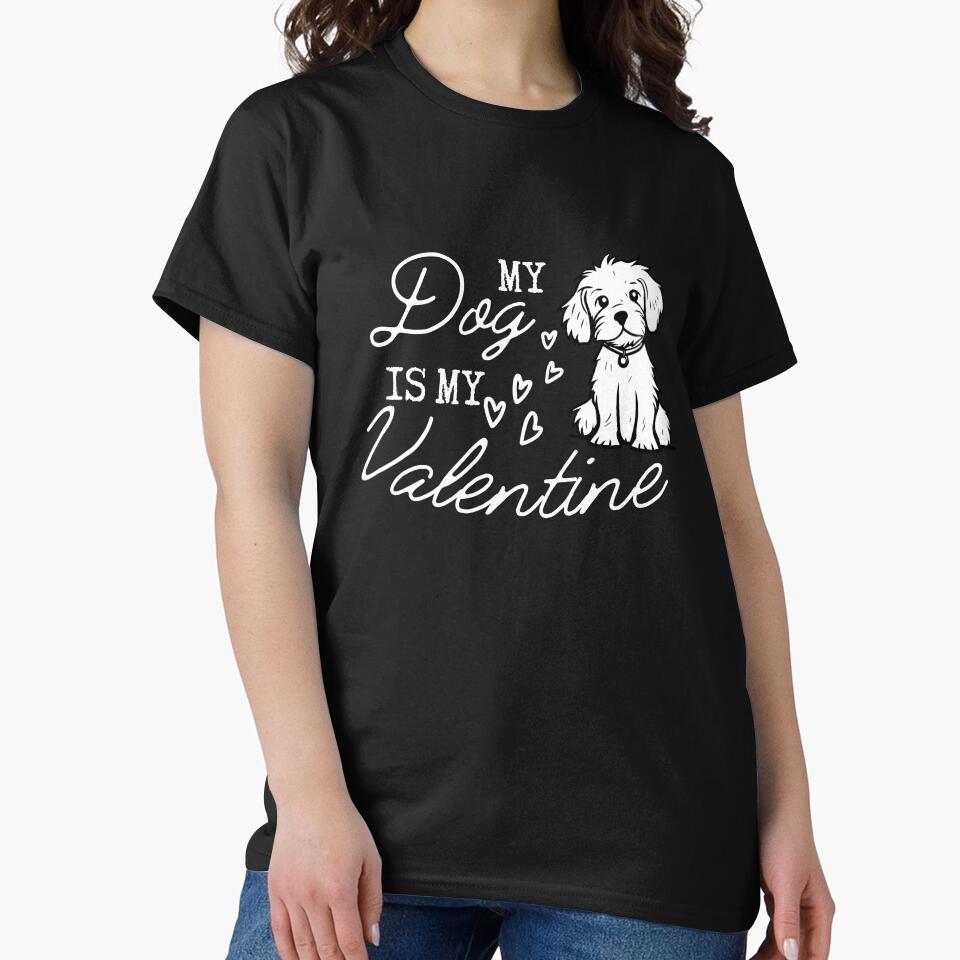 My Dog Is My Valentine, Dog Lover by saloui