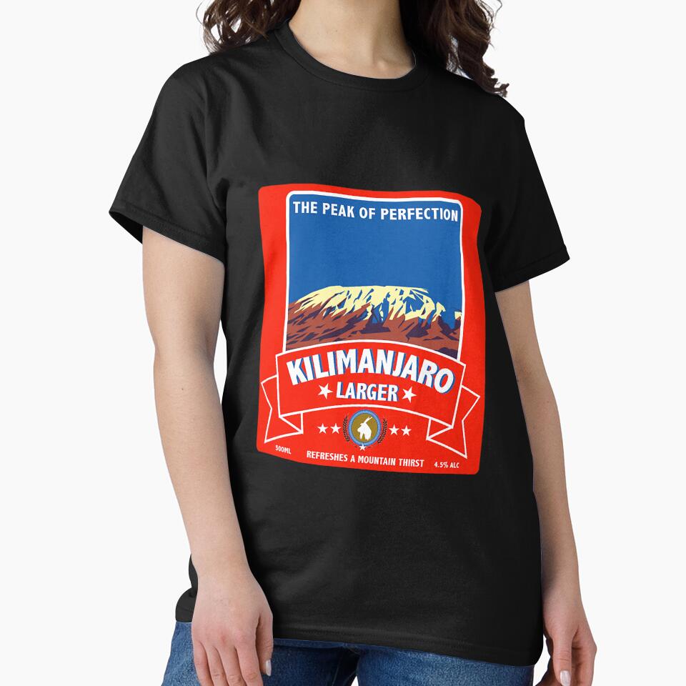 Kilimanjaro Larger - Kilimanjaro  Larger shirt - Best Larger Shirt - Friday Larger Night - Fun Bar Larger Shirt - t shirt by happygiftideas