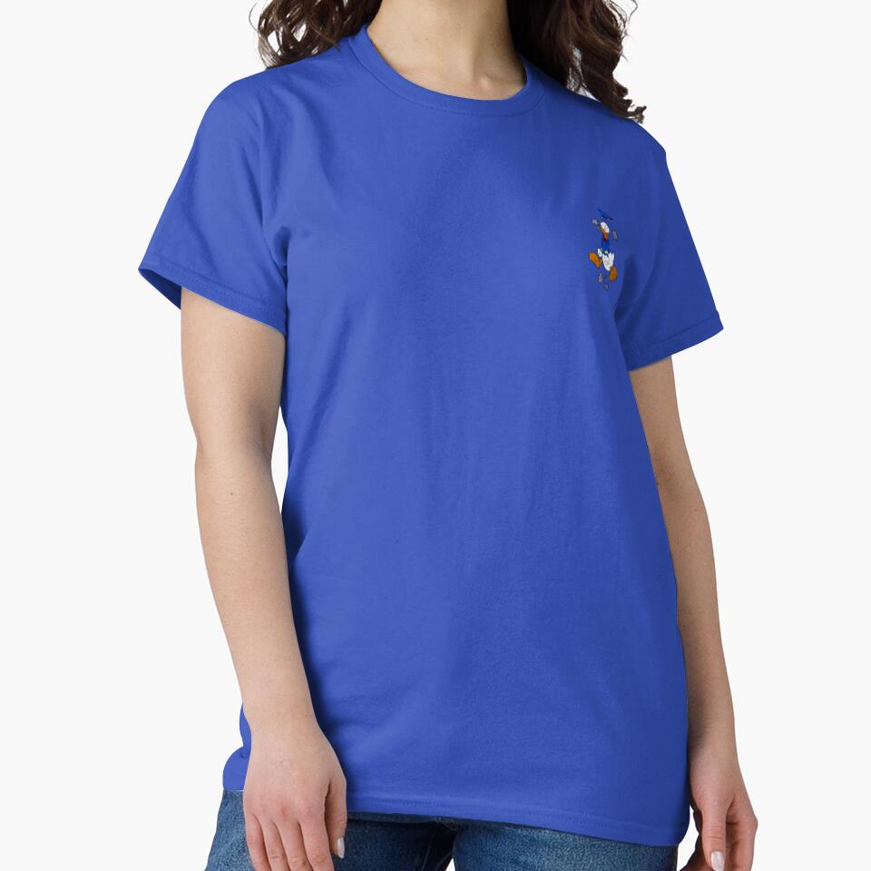 Donald Duck - Blue background by Art-by-Lark