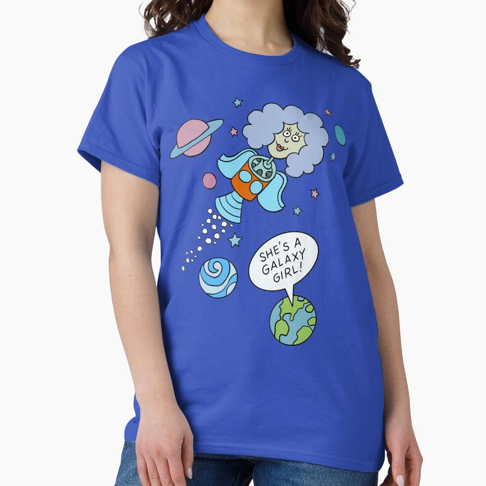 Interplanet Janet - Galaxy Girl by 13thFloorDesign