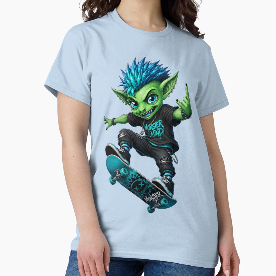 Cyberpunk Skate Monster by mARTi