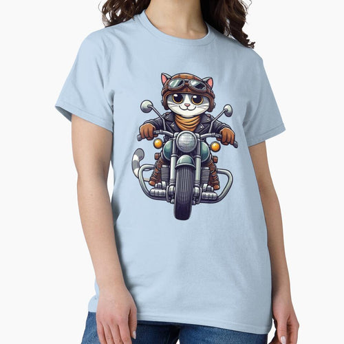 "Motorcycle Cat Rider" by Dogandesighn