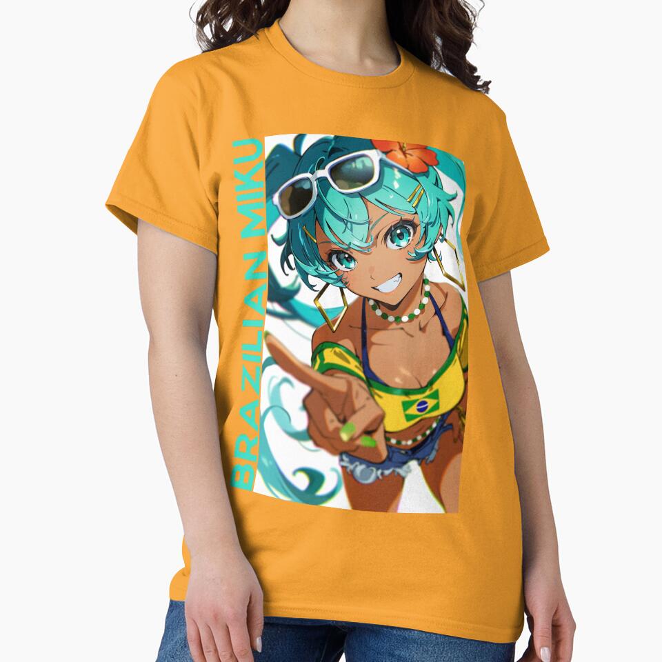 Hatsune Miku: Brazilian Miku by NarwhalXV