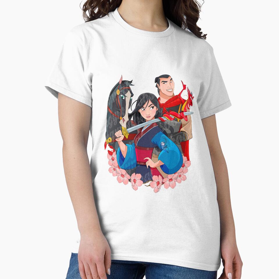 Mulan Warrior Princess Classic Animation Art by MindrootEchoart