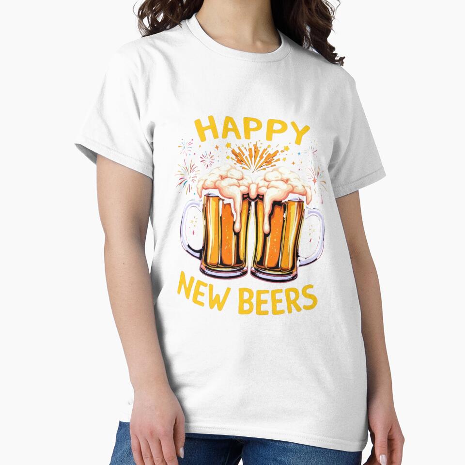 Happy New Beers Beer Lovers Craft Beer Celebration by Hananiah Merch