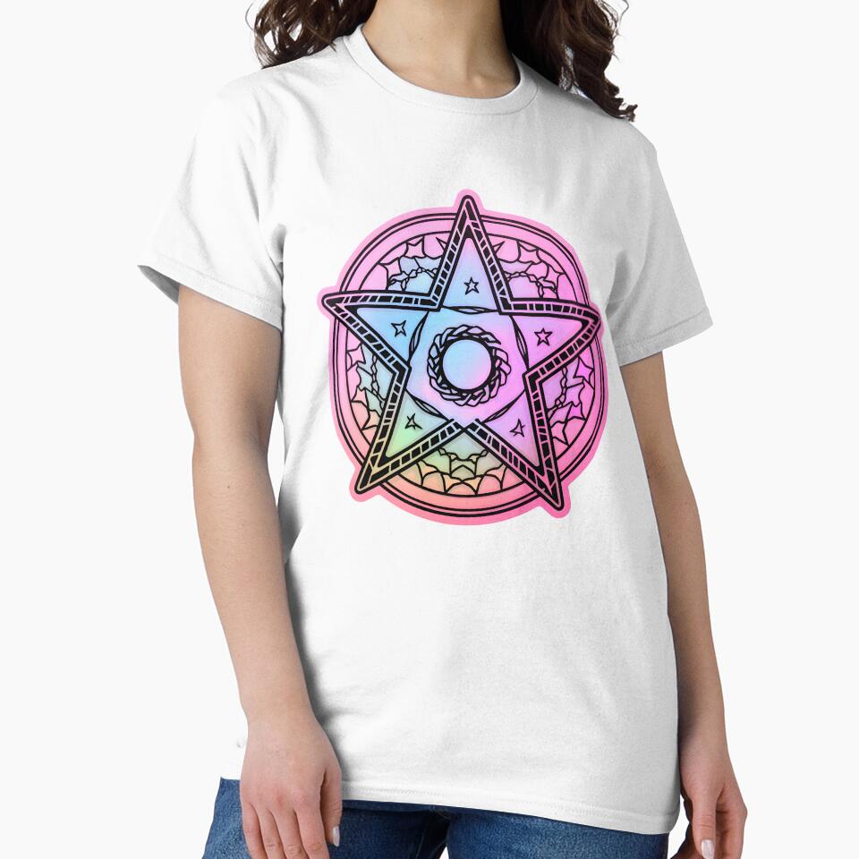 Pink Pentagram by KawaiiKases