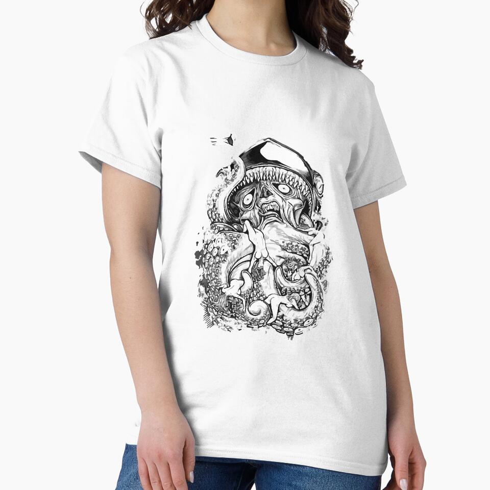 Octopus Halloween Dark Grunge Goth by BundlerVq