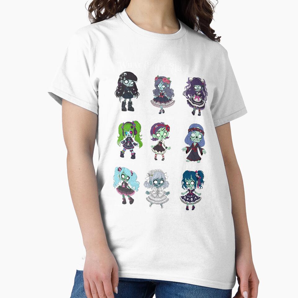 Copy of Zombie Goth Types by HRSCreates