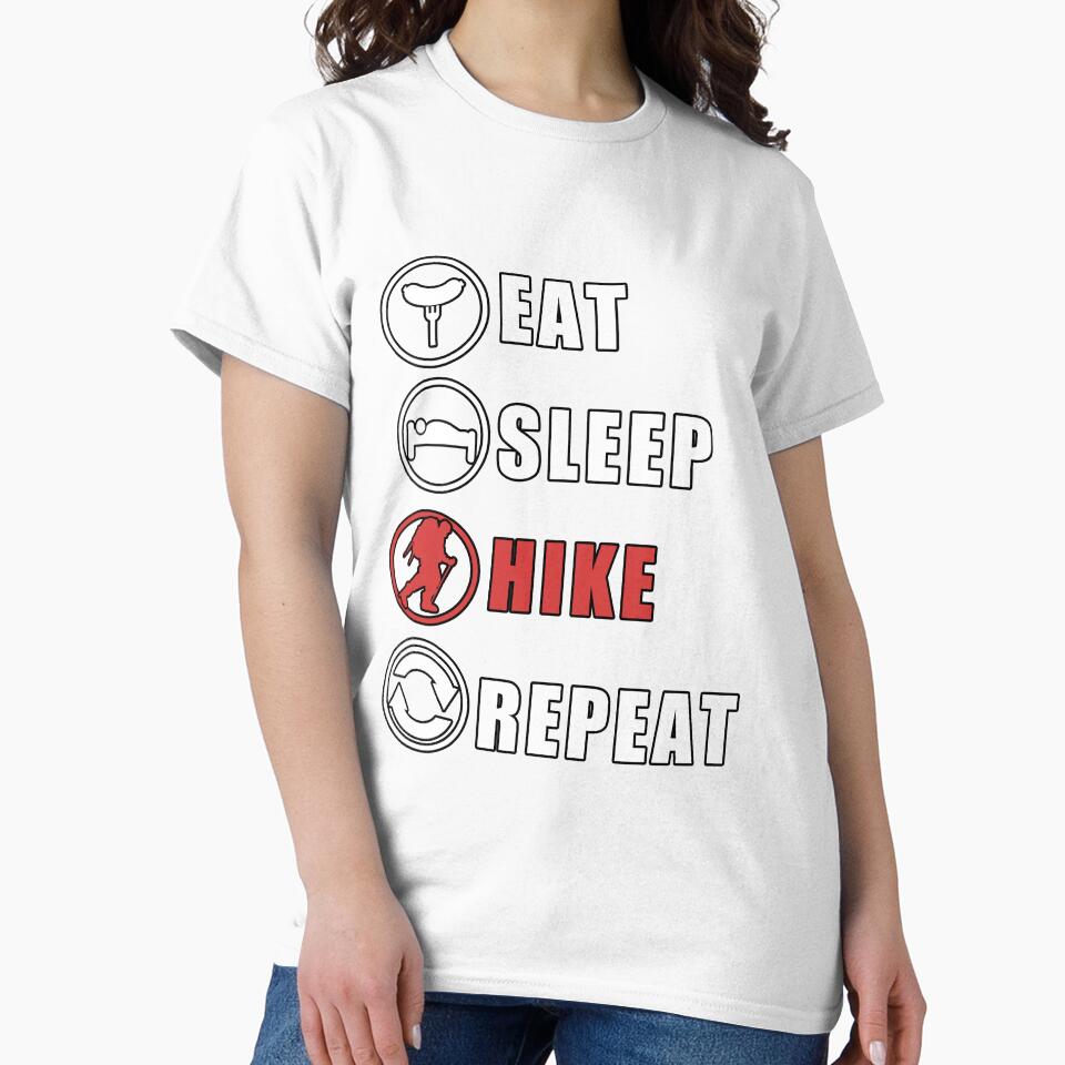 Eat Sleep Hike Repeat by teledesign