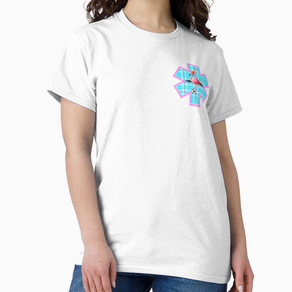 City of Miami EMS Star of Life Skyline with Flamingo and Traffic Cone by BerlinerKatzen