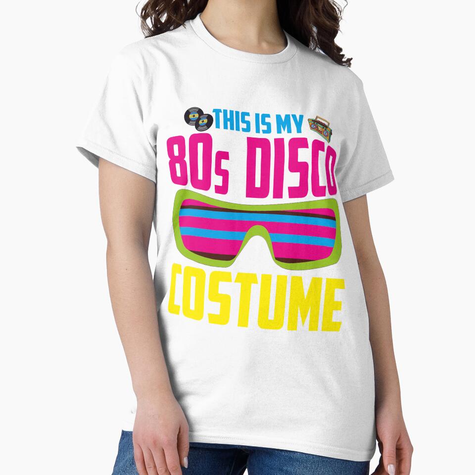 80s Disco Music 80s Lover Theme Party Funny Costume 80s by bestshirtdesign