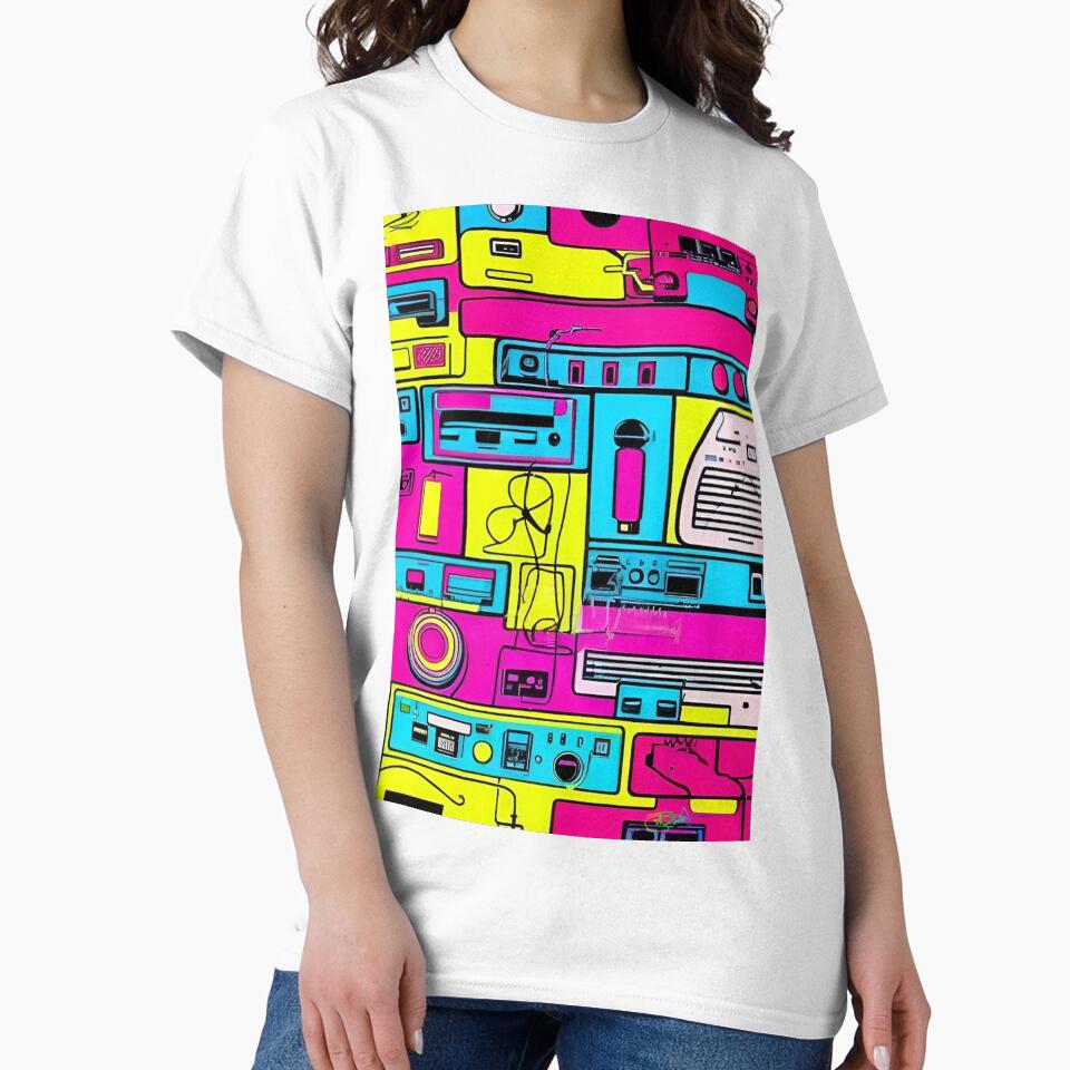 80’s Pop Art Vibes 103 by Benito Del Ray