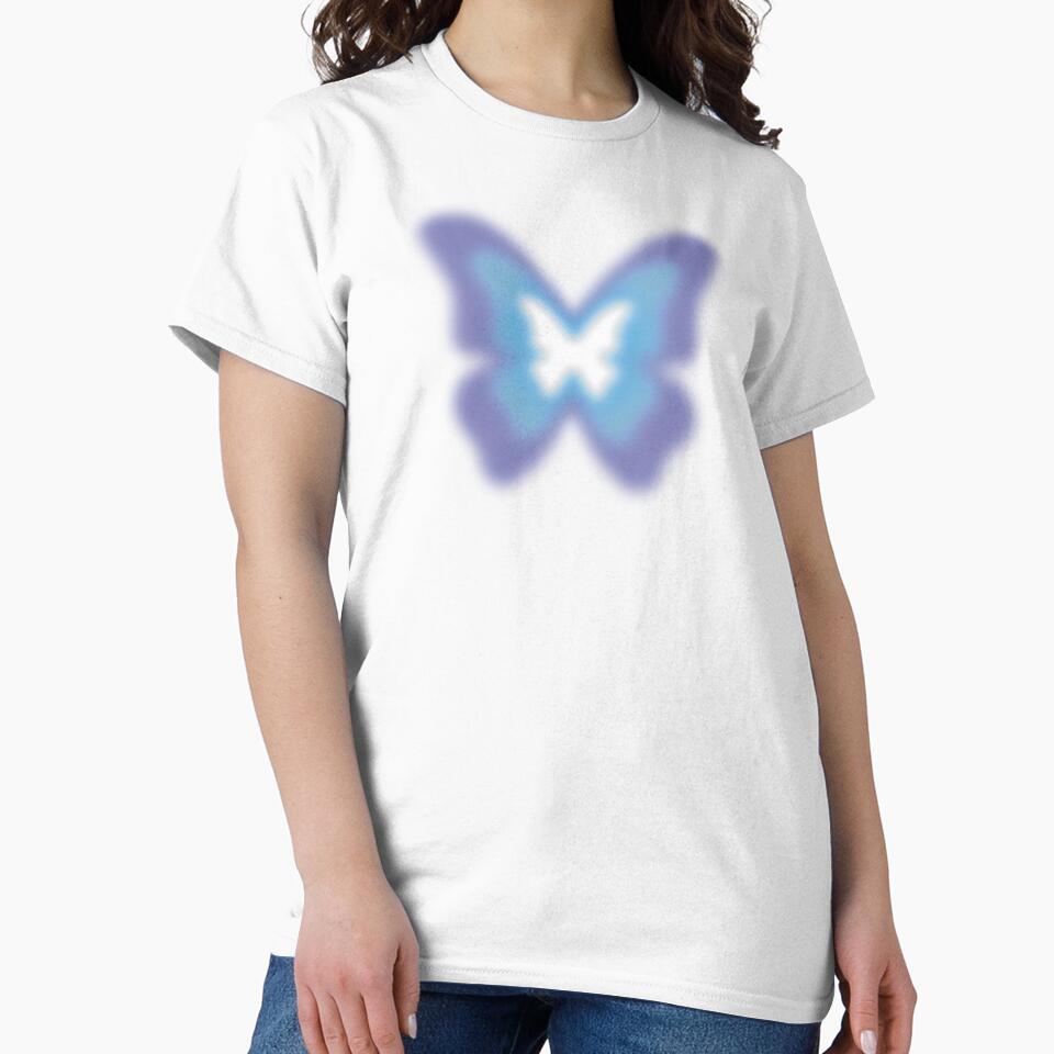 Y2K Blue Butterfly by xWiseGirl
