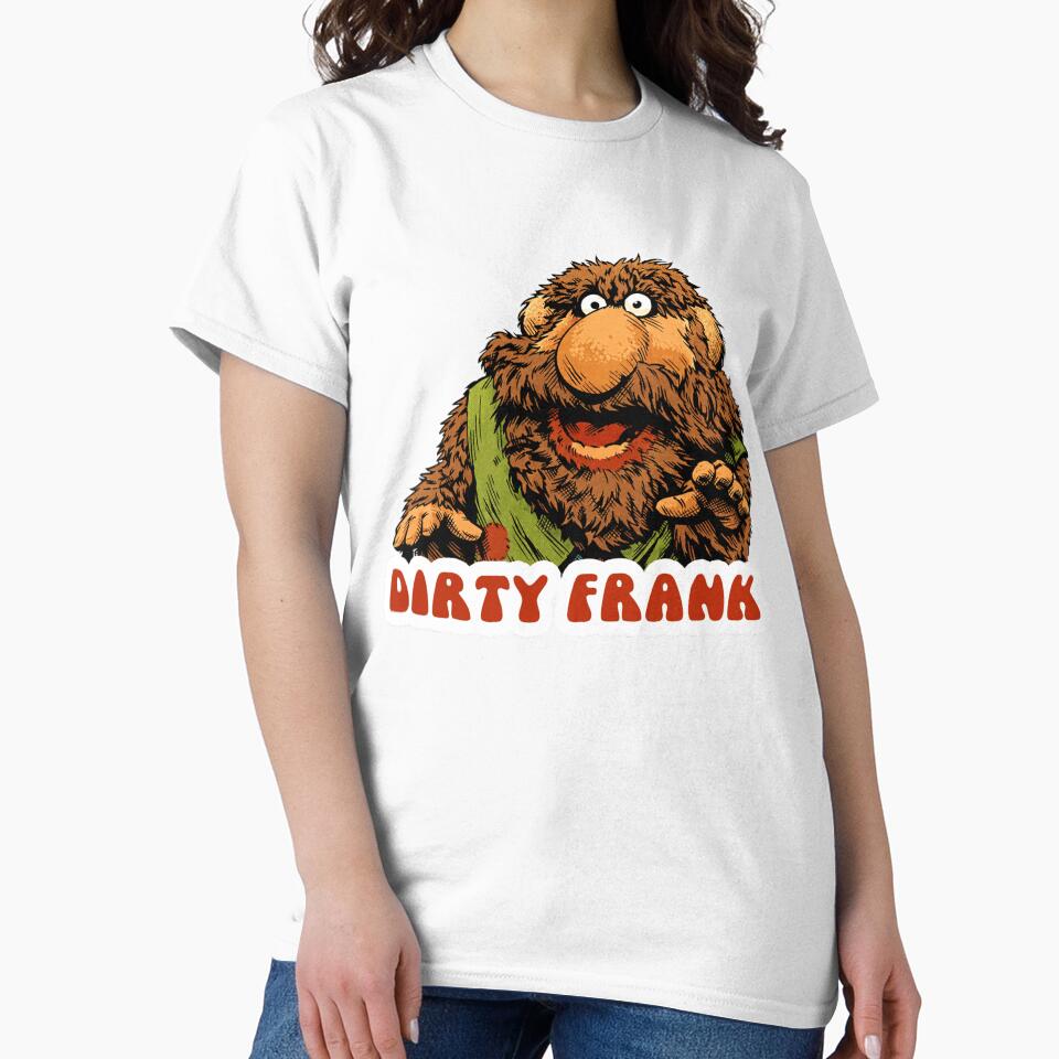 Dirty Frank Character Cartoon Vintage Graphic Design by MarcelaR12